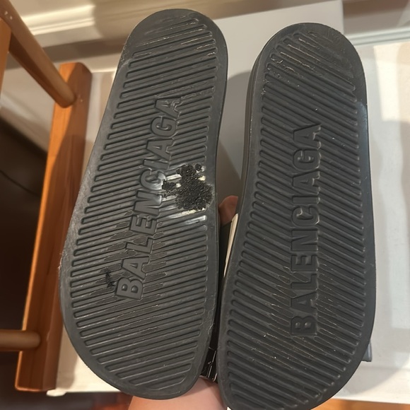 Balenciaga Grey Slides - Picture 6 of 10